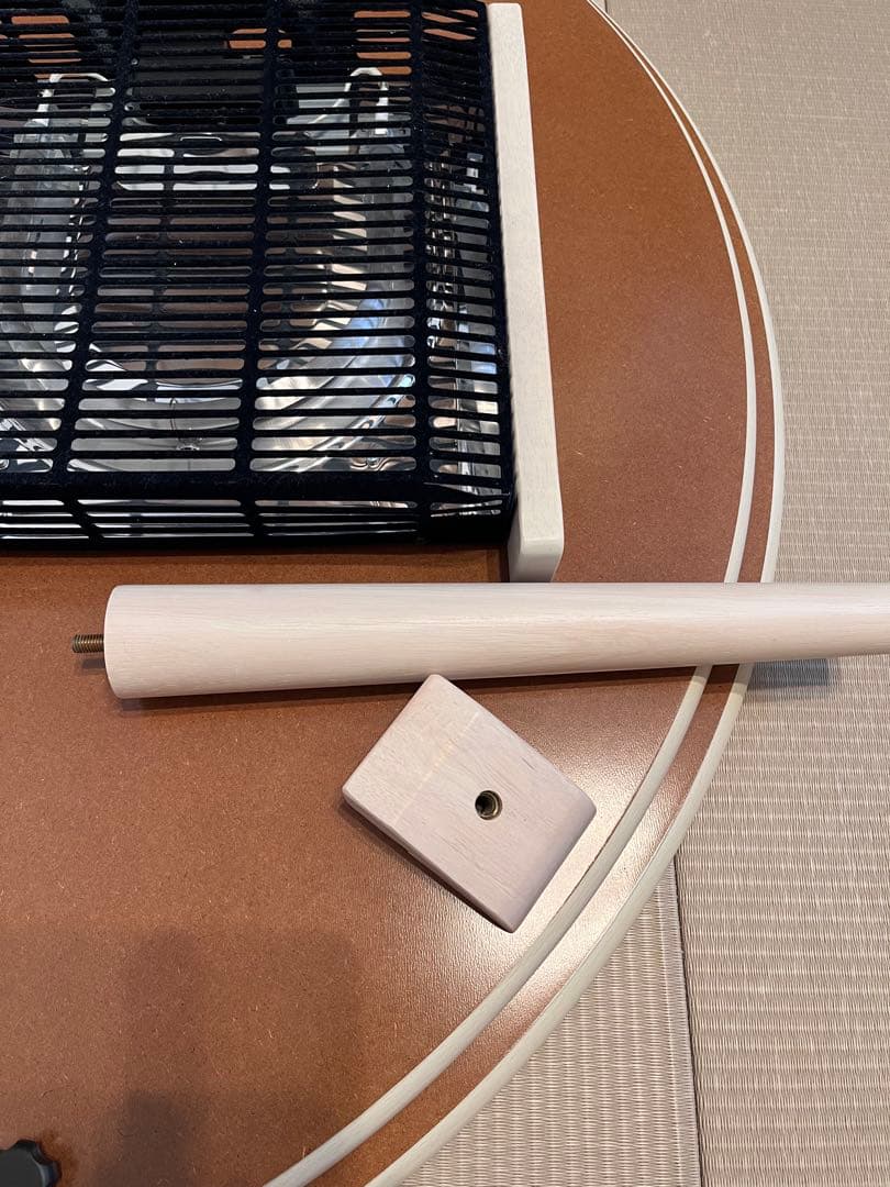 ニトリ豆型こたつ ヒーター内蔵　ホワイトウォッシュ