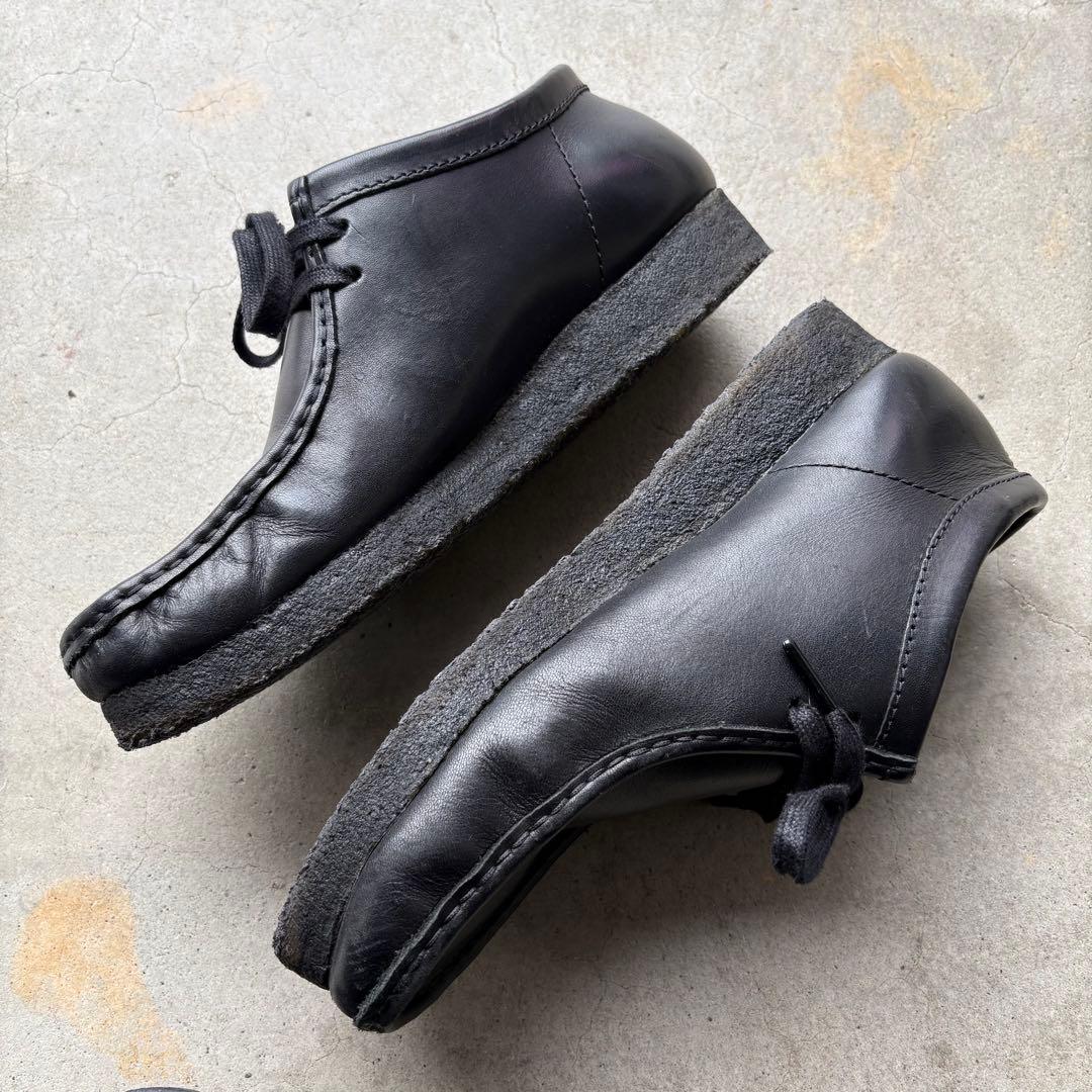 クラークス　ワラビー　レザー