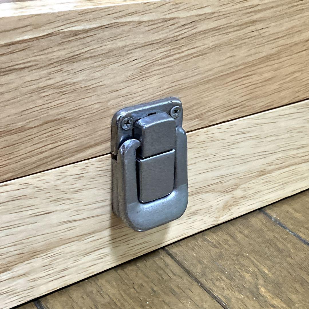 【NATURAL PEOPLE】アウトドアテーブルチェアセット　木製　レトロ