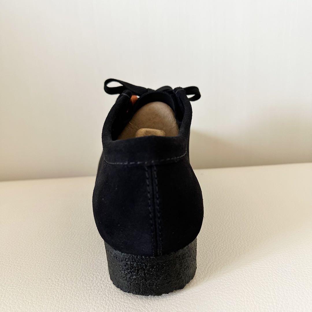 【新品】クラークス CLARKS ワラビー ブラックスエード 26cm