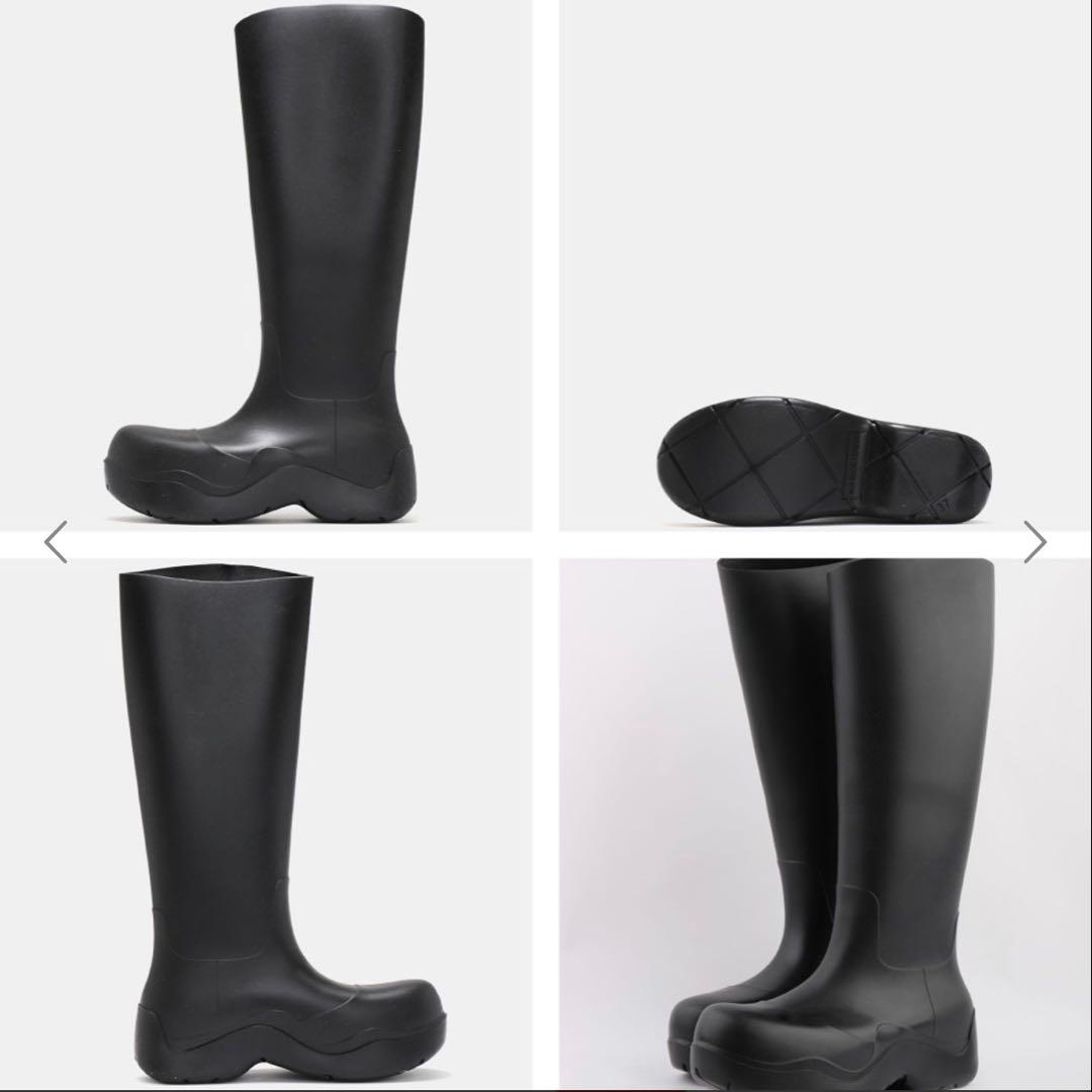 【ASAKO】Bottega Veneta パドルブーツ ブラック 38