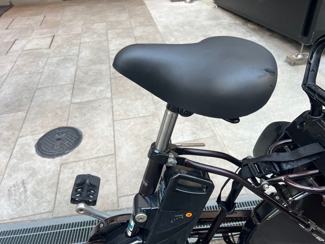 大阪府　子供乗せ　パナソニック　電動アシスト自転車 チャイルドシート付き