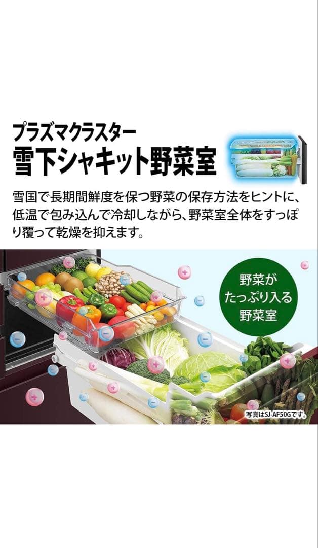 【配送料無料】シャープ　プラズマクラスター冷蔵冷凍庫