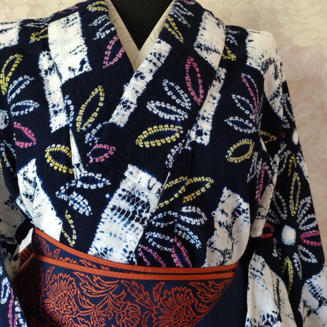 有松鳴海絞り　新古品