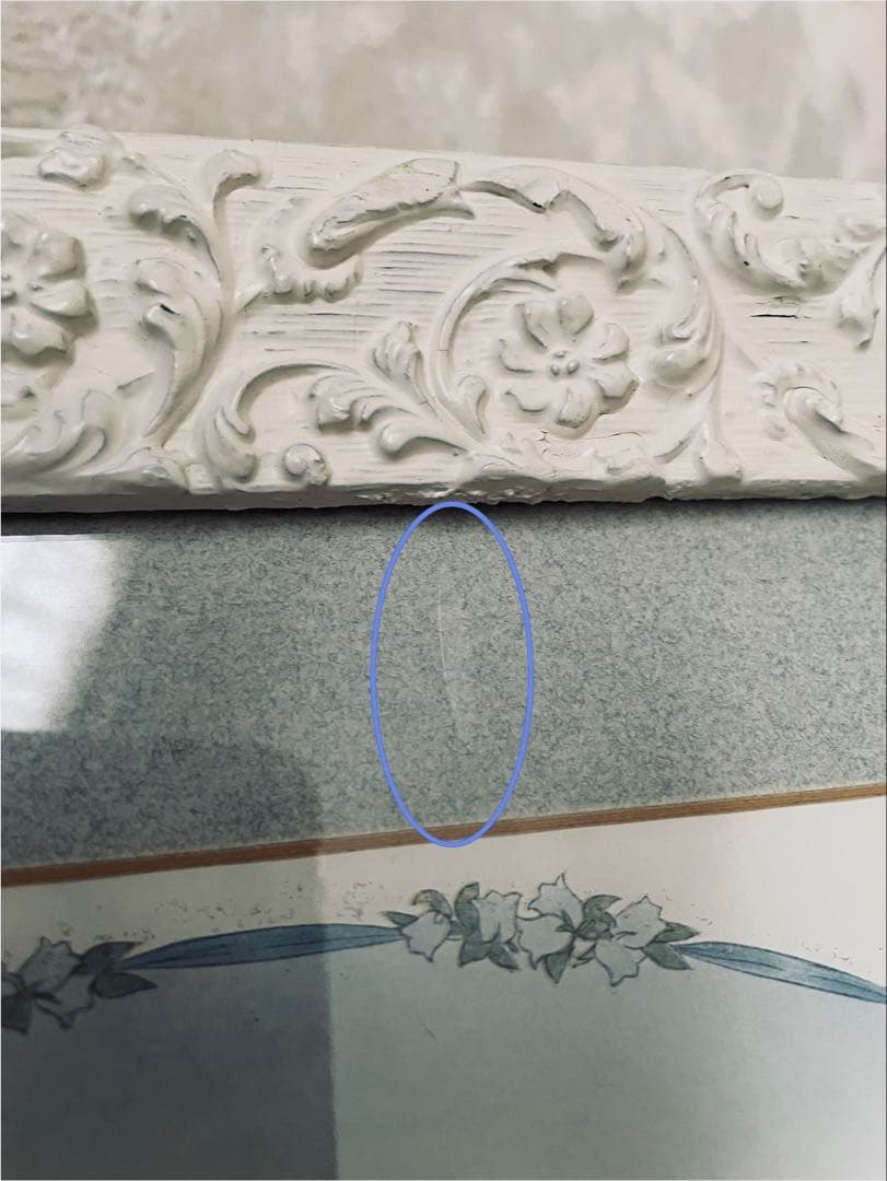 ウィルビーク ル　メール　絵本挿絵の額装品　アンティーク　初版　シャビーシック