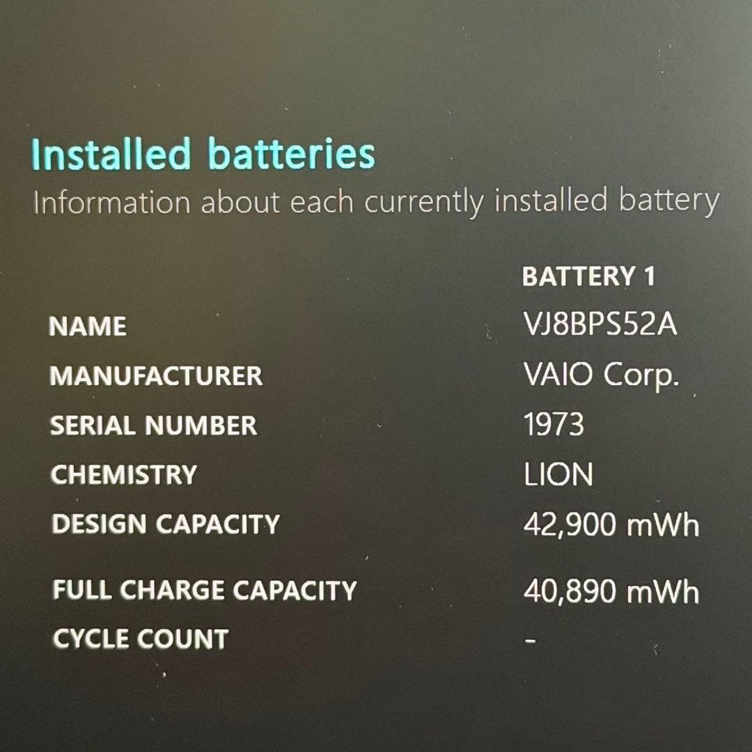 第10世代i5/VAIO Pro PG VJPG138/8GB/SSD256GB