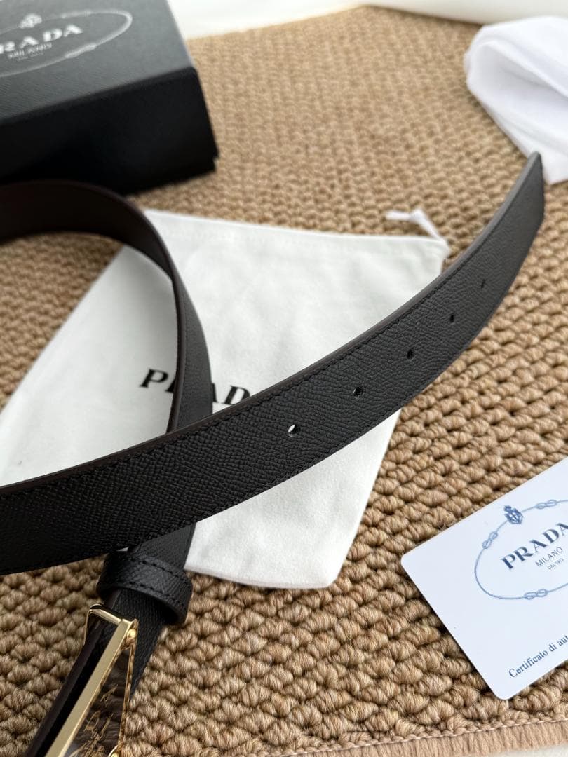 早い者勝ち！ブラック レザーベルト 男女兼用