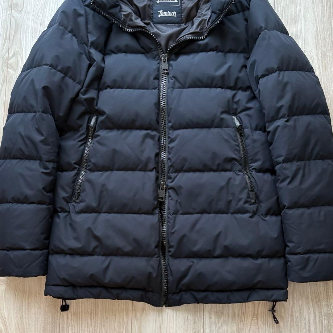 HERNO Laminar ダウンコート ネイビー 46 M ウインドストッパー
