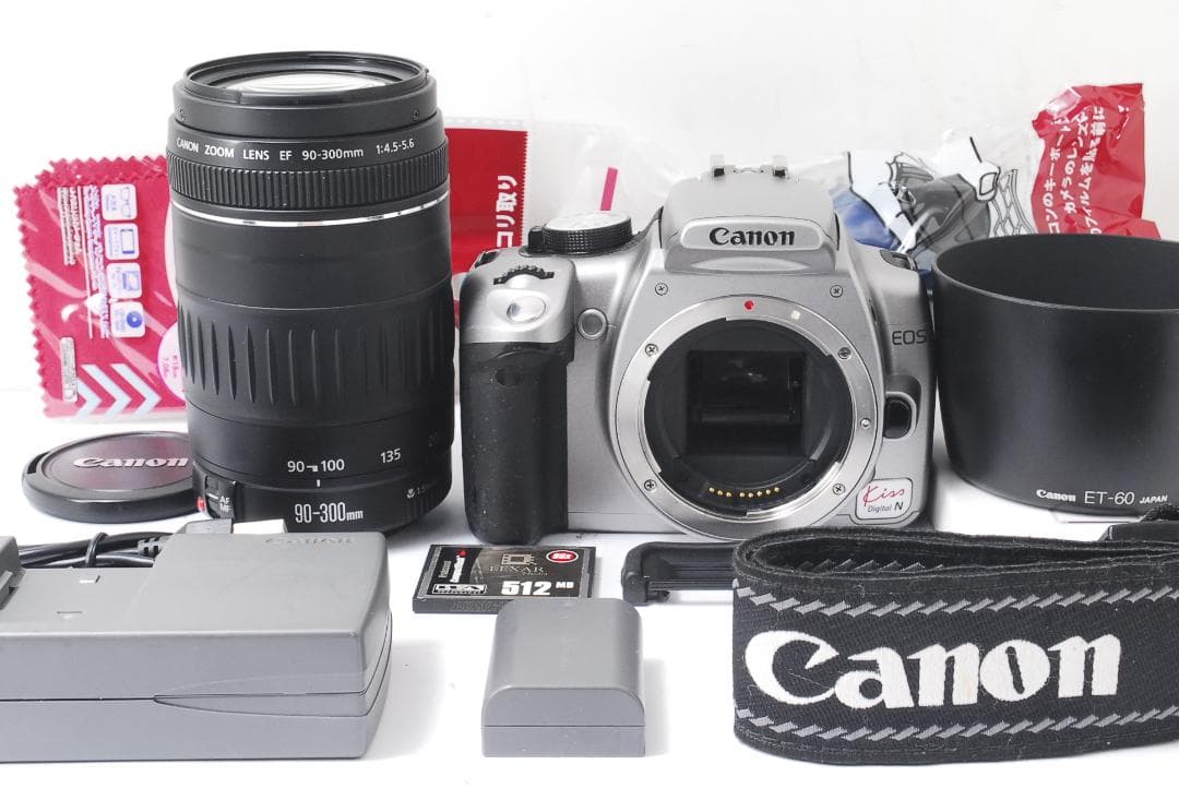 ❤初心者にオススメ❤Canon kiss N❤スマホに転送❤超望遠レンズ❤