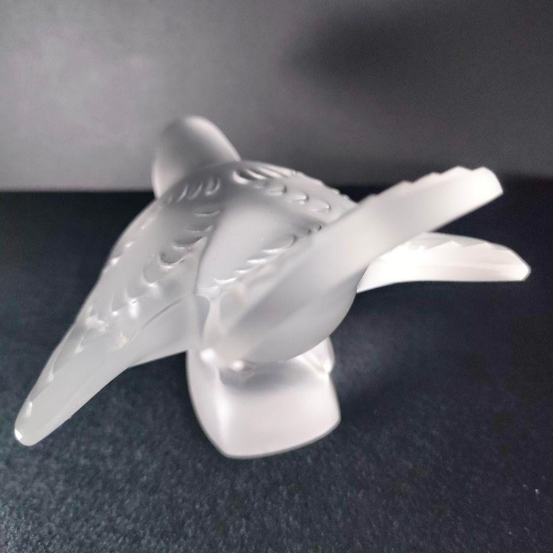 最高品質★ルネ・ラリック 雀 小鳥 スズメ クリスタル スズメ ペーパーウェイト