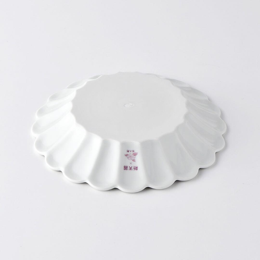 林九郎窯 花離宮 19cm 丸皿 6枚