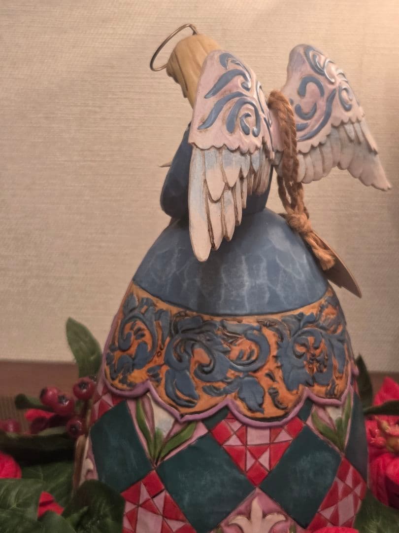 クリスマス　 ジムショア　天使の置物