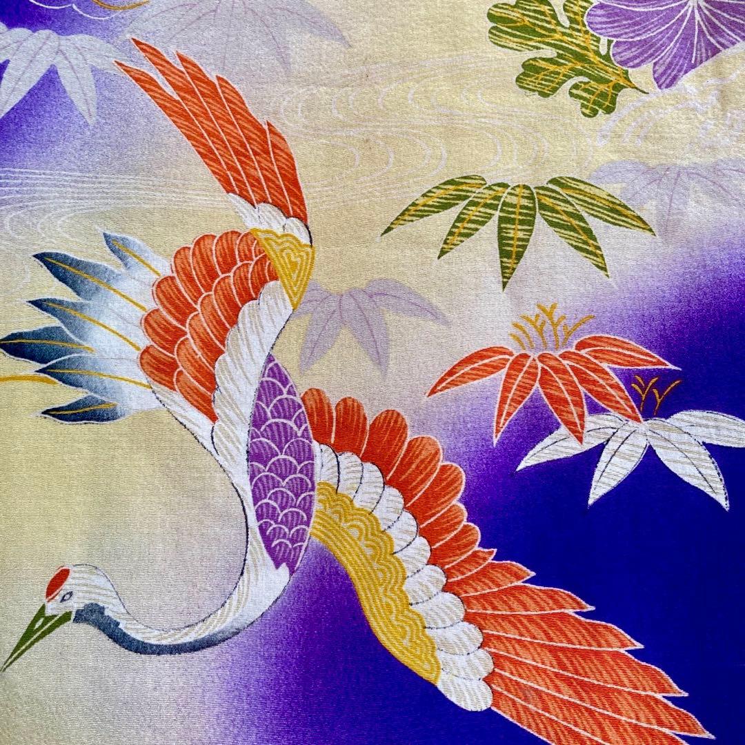 アンティーク3歳 女の子 子供着物 七五三 アンティーク着物 NO4