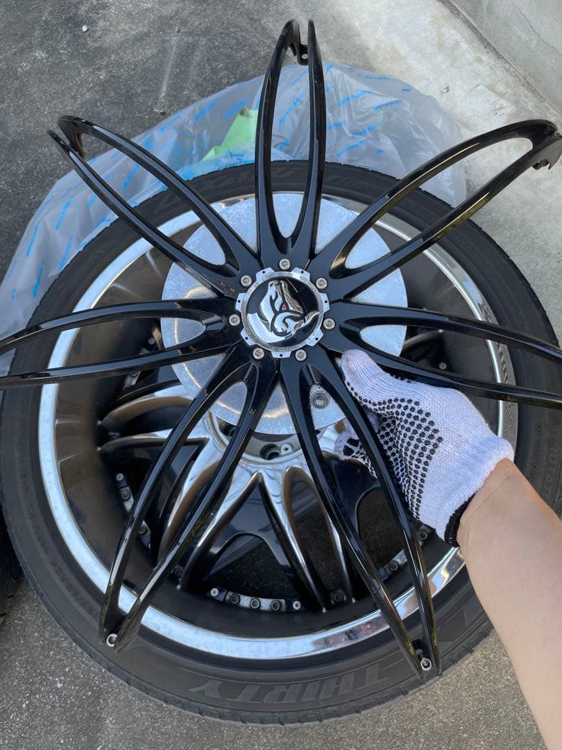 ディアブロモーフィアス　24インチ　4本セット　6穴　プラドなど