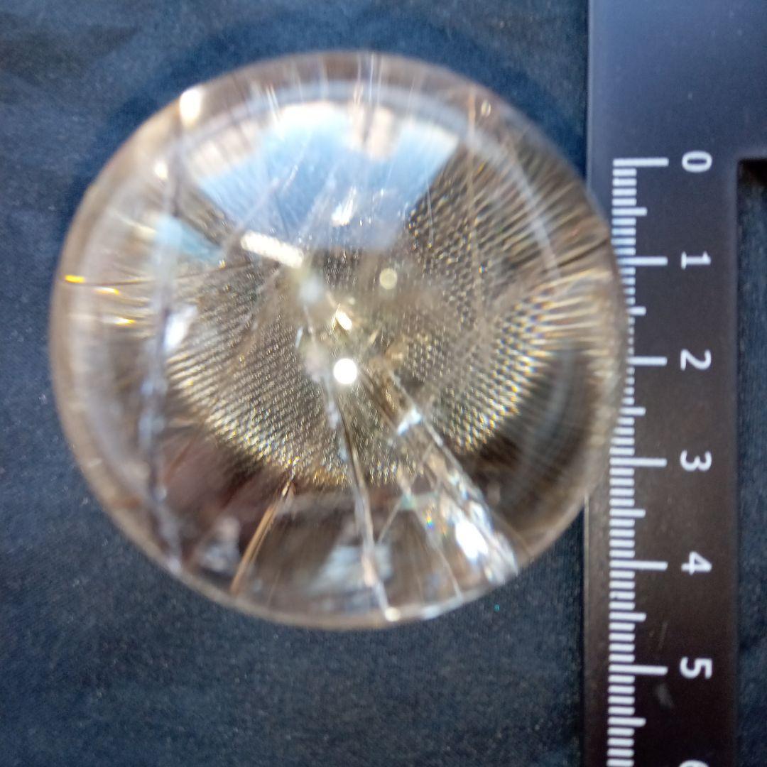 ルチルクオーツ　５センチ玉(4.5〜5)