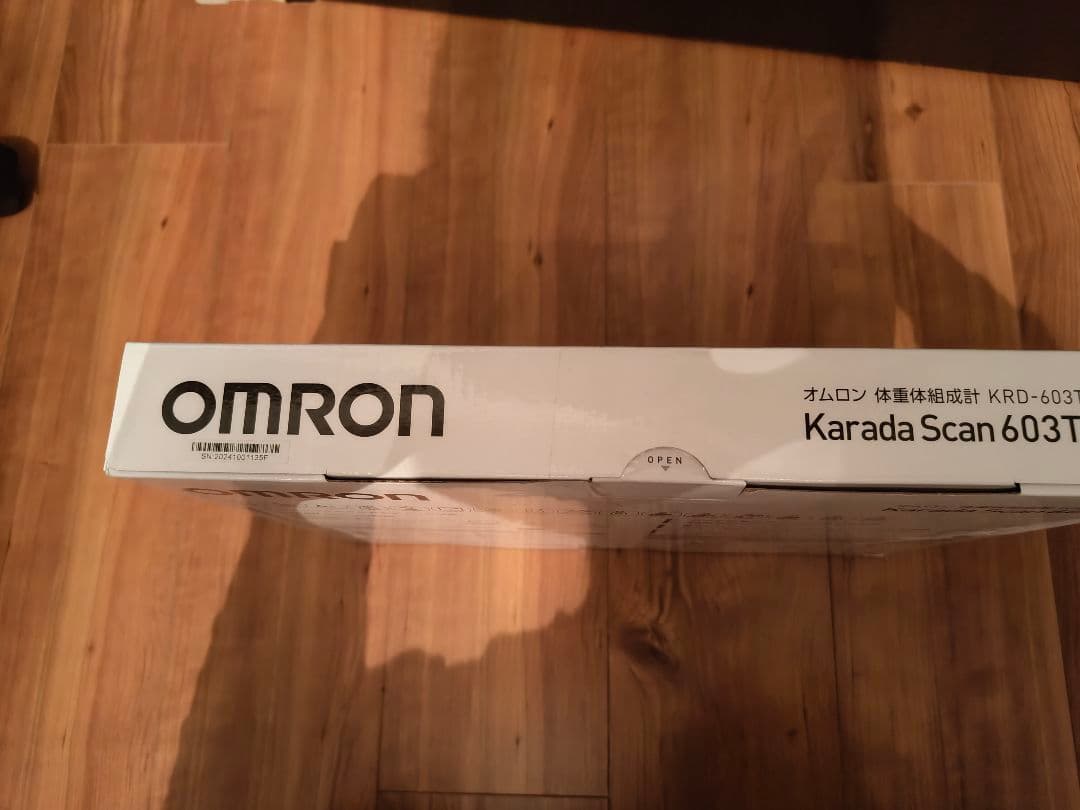 OMRON　カラダスキャン　KRD-603T2-W　未開封