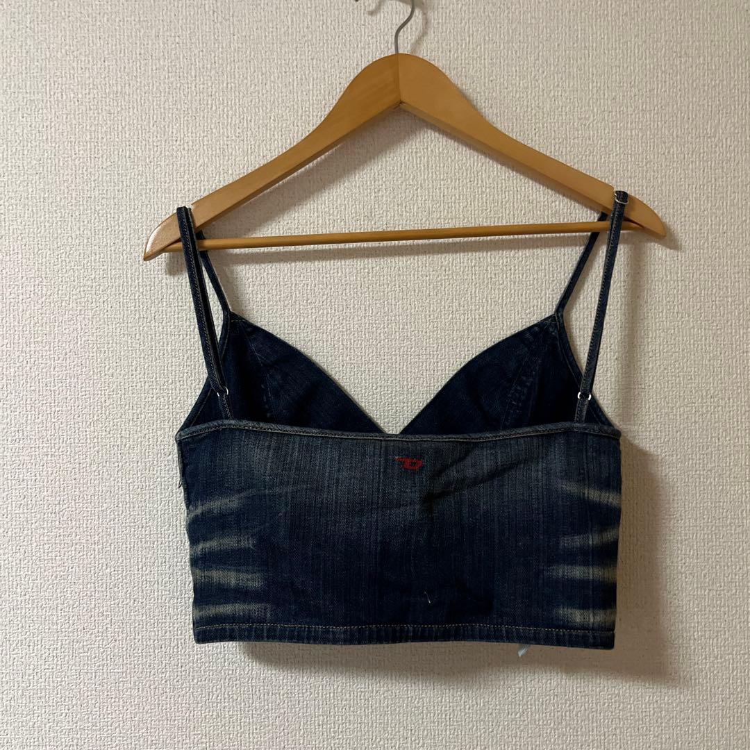 デニム キャミソール　ディーゼル　DIESEL DE-FULVY-TOP-D