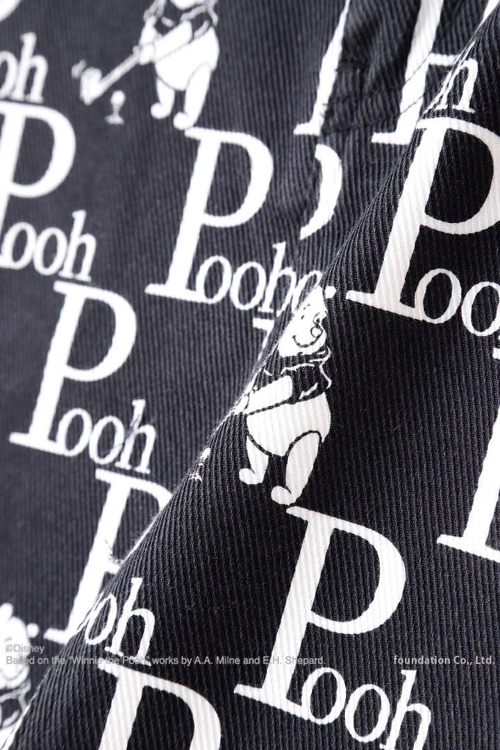 S 新品定価34100円　パーリーゲイツ　プーさん　総柄スカート