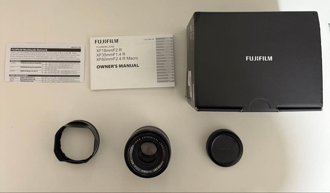 ※美品　FUJIFILM XF35mm F1.4R 純正レンズ