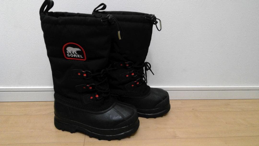 SOREL ソレル グレイシャーXT 防水 スノーブーツ 23 美品　ロング