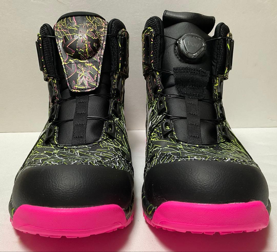 ⑨アシックス安全靴限定色ウィンジョブCP304BOA MAGMA27.0cm