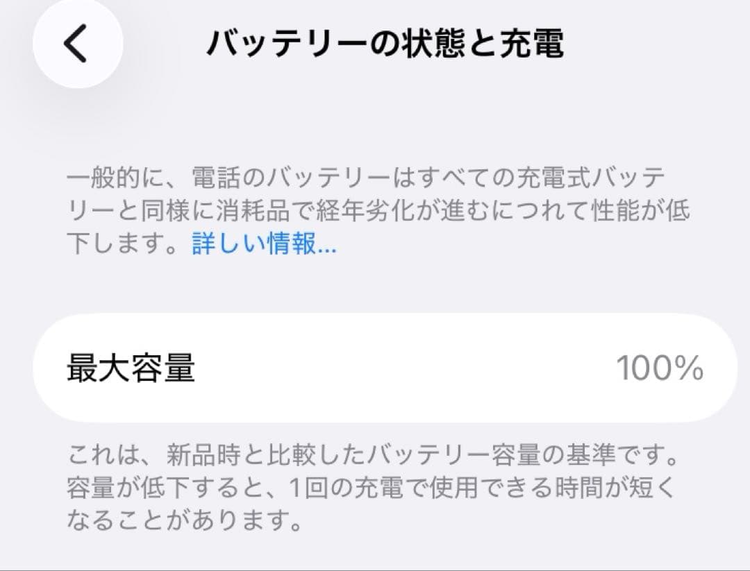 iPhoneSE2 64GB バッテリー100%