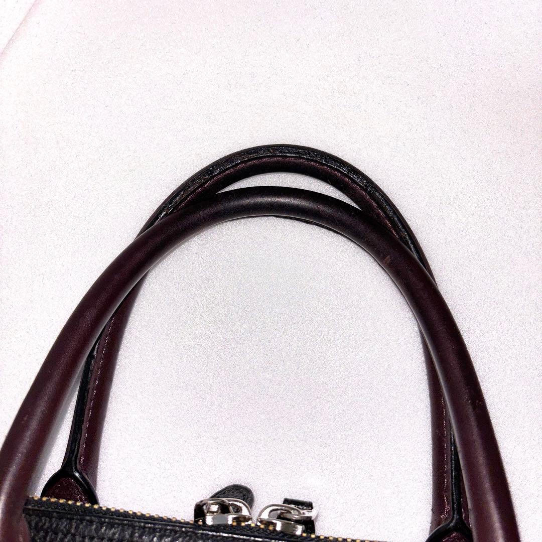 美品 定価10万円 コーチ レザー 本革 ブリーフケース ビジネスバッグ