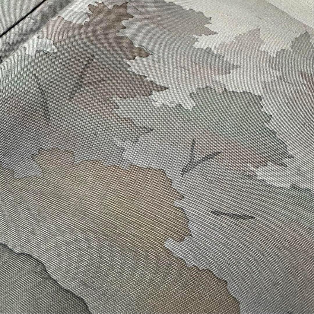 ら*ん様 本場 牛首紬 白山工房 訪問着 着物 正絹 証紙付き 袷 広衿 RK-