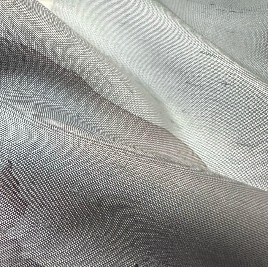 ら*ん様 本場 牛首紬 白山工房 訪問着 着物 正絹 証紙付き 袷 広衿 RK-