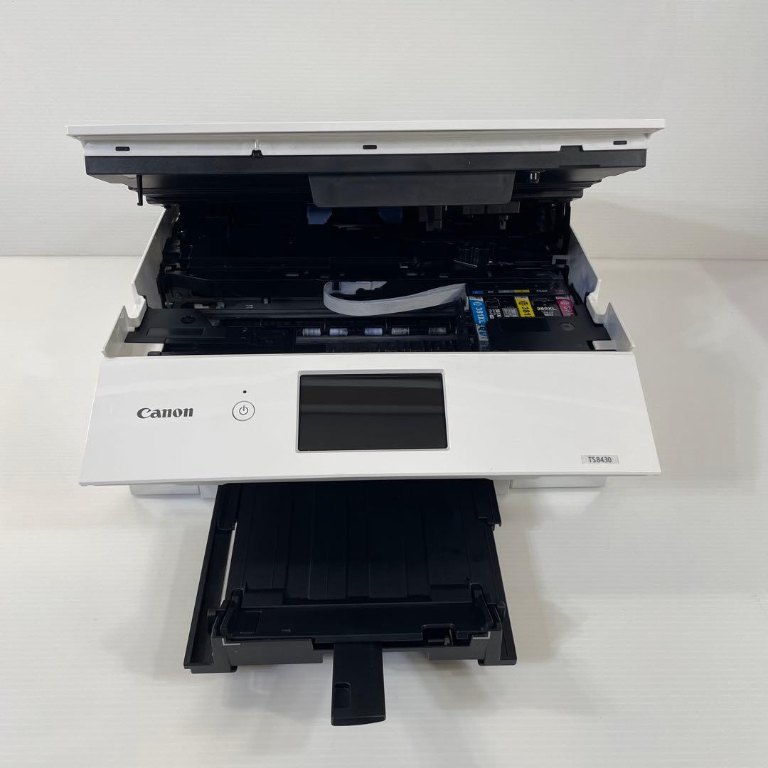 Canon TS8430 動作確認済 完動品 目立つキズなし良品