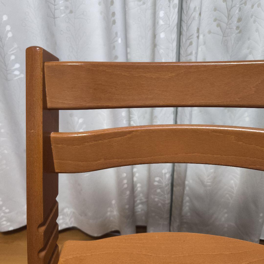 【美品】STOKKE TRIPP TRAPP チェリー シリアル5 延長ラダー付