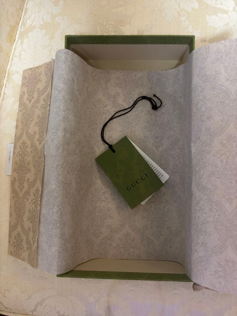 GUCCI 箱あり ブラウンレザー手袋