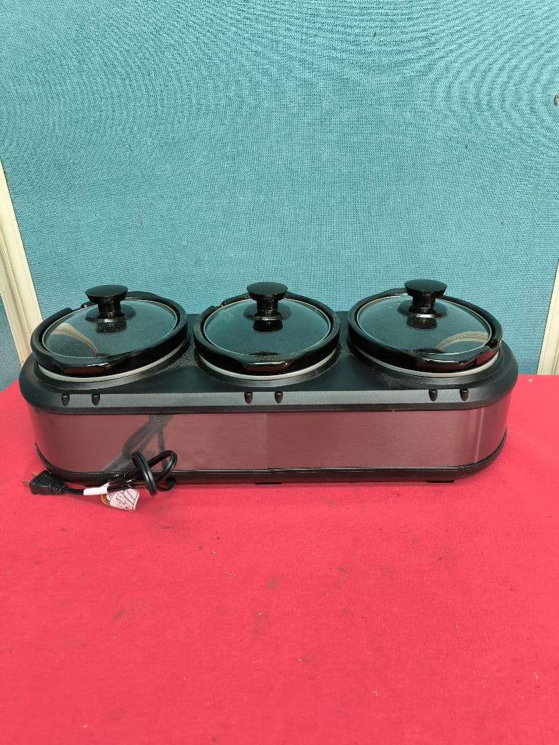 美品　KOOC　トリプルスロークッカー