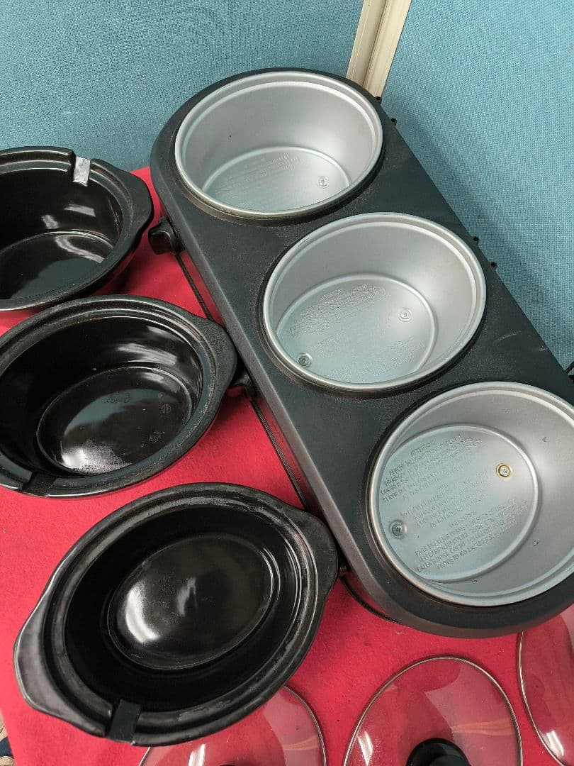 美品　KOOC　トリプルスロークッカー