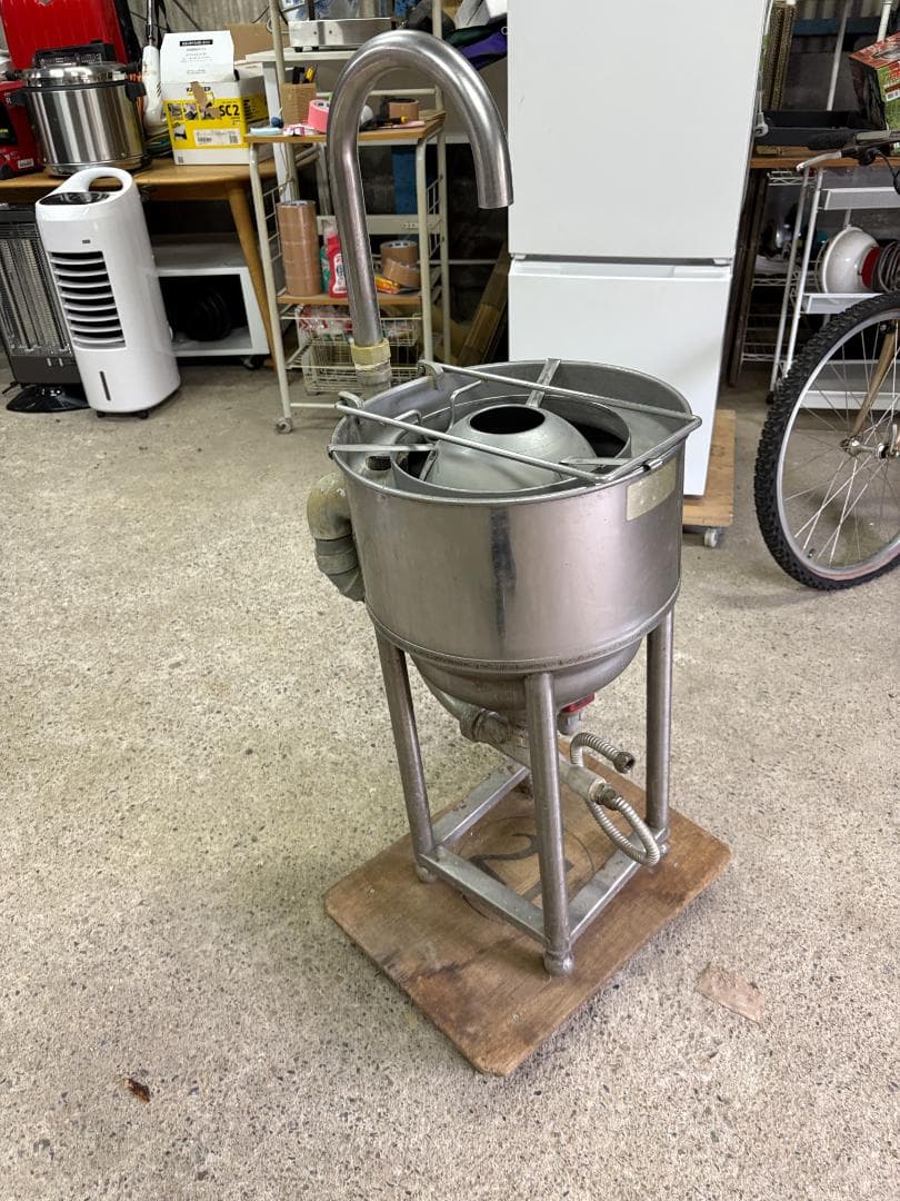 業務用 水圧洗米機 ステンレス 洗米器 現状渡し 厨房機器 たのメル便発送