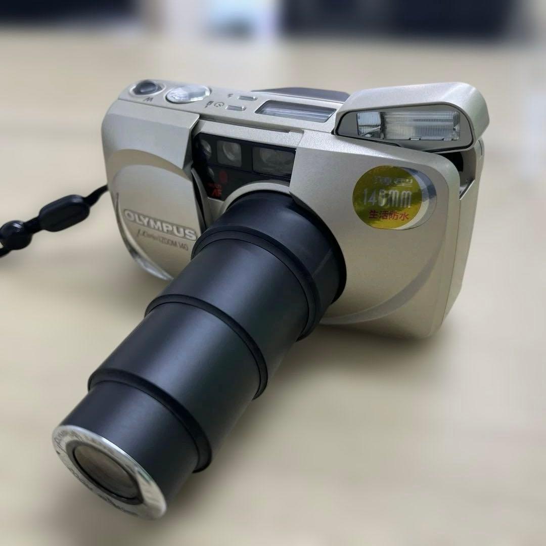 OLYMPUS μ[mju:] ZOOM 140 コンパクトフィルムカメラ