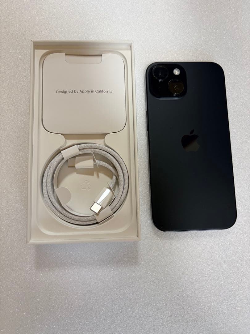 iPhone15 128GB ブラック 本体