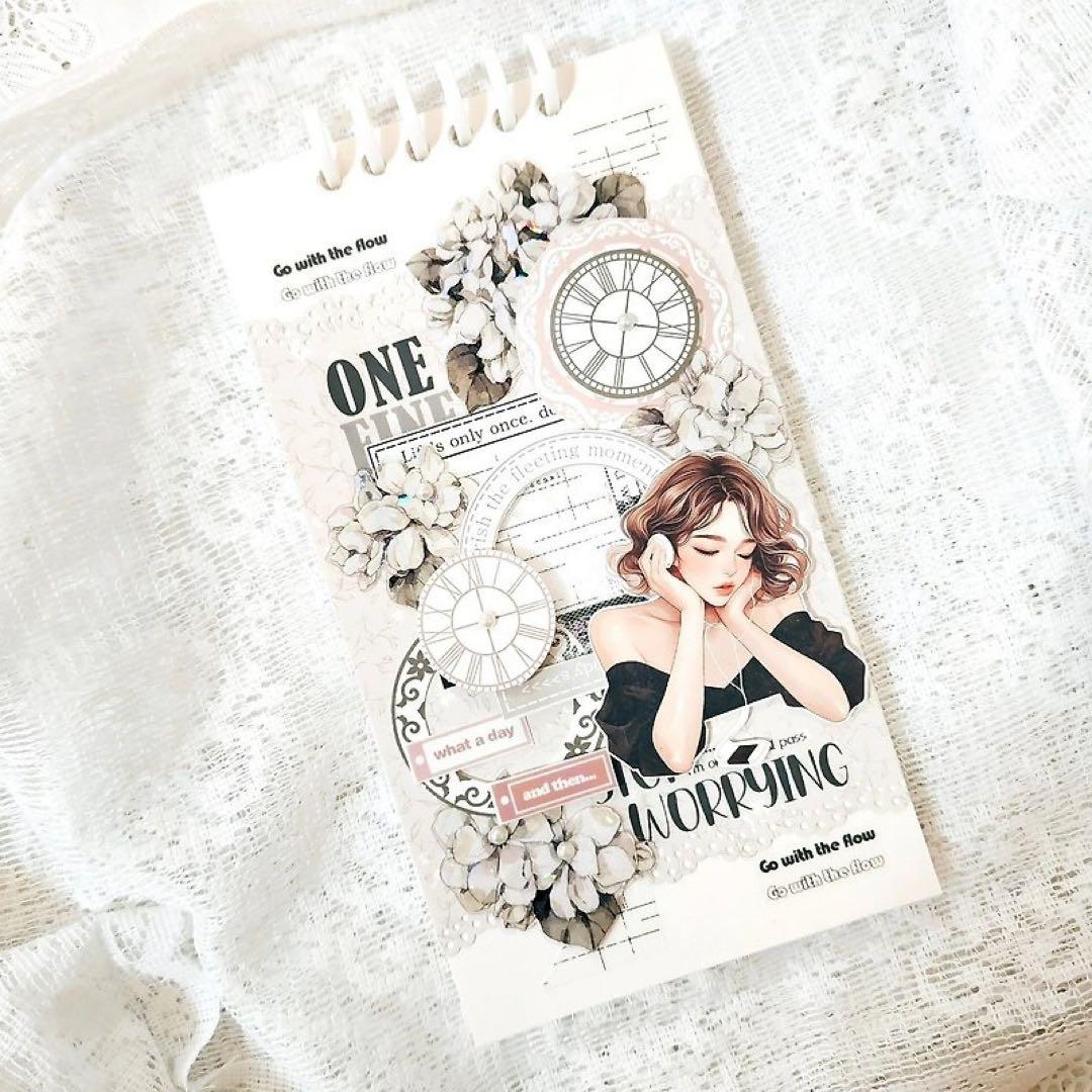 コラージュ素材　紙もの　素材紙　【1827】