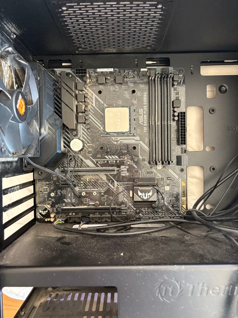 CPU Ryzen3 3100 asus TUF gaming b450m plus