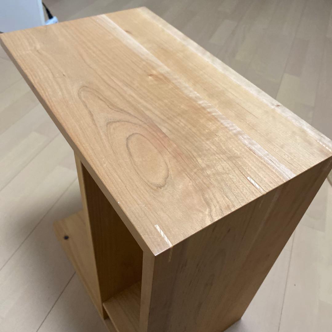 キシル　木製サイドテーブル