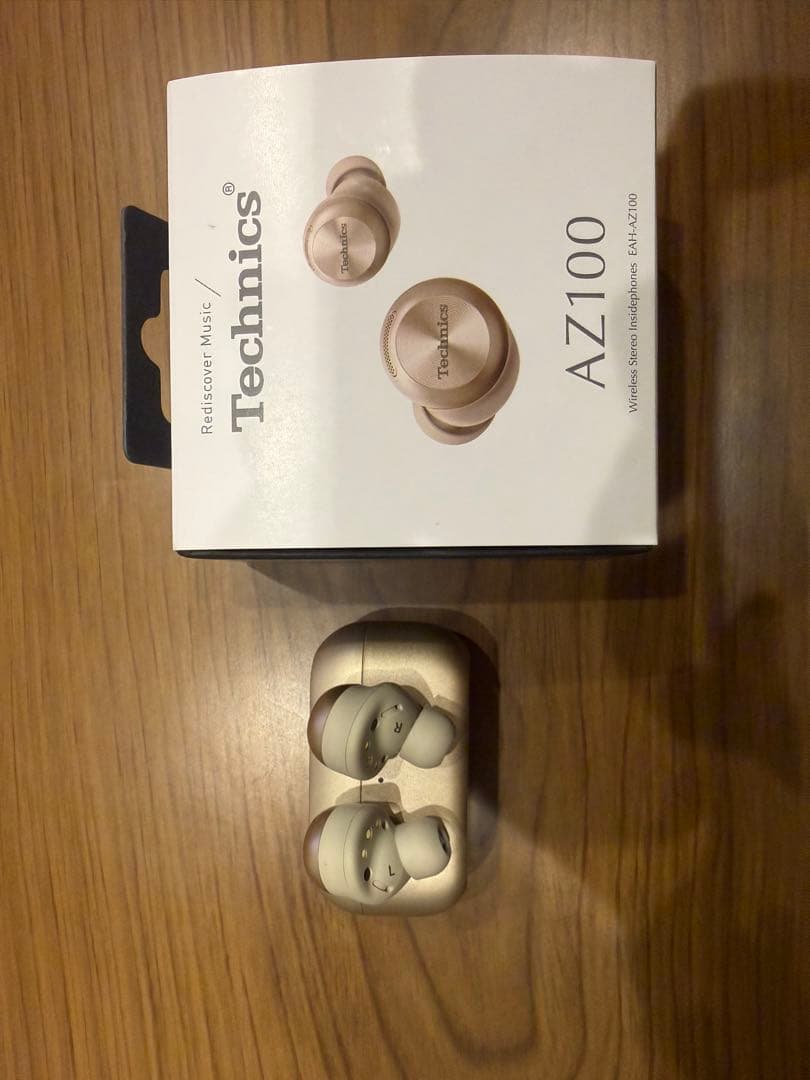 Technics EAH-AZ100 ワイヤレスイヤホン(シャンパンゴールド )