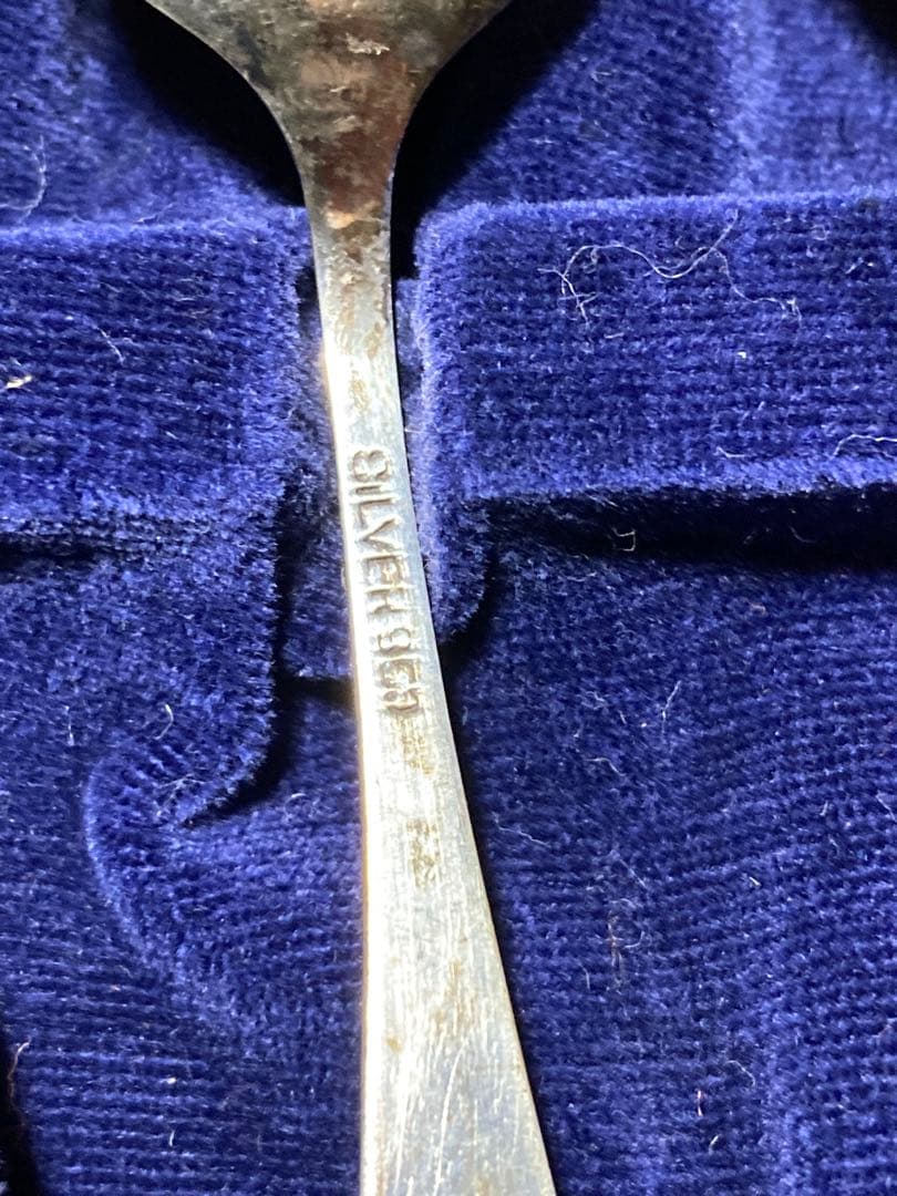 京都　寺内　スプーン　シルバー950