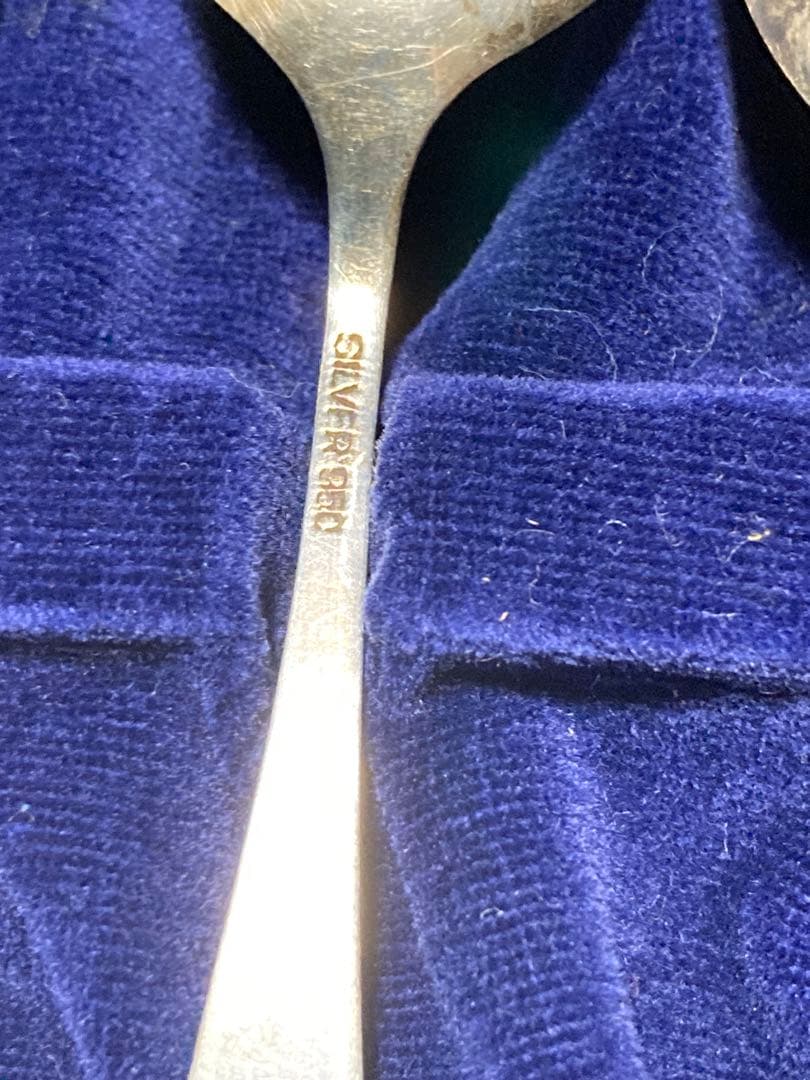 京都　寺内　スプーン　シルバー950