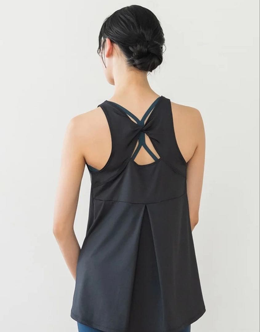 【SUKALA】Lサイズ/バックツイストセパレートタンクトップ