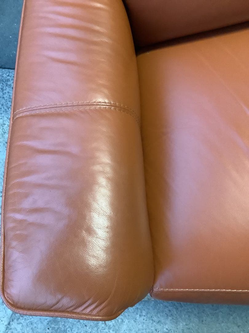 革張り 電動リクライニングチェア ワタリジャパン 1人掛け（★）