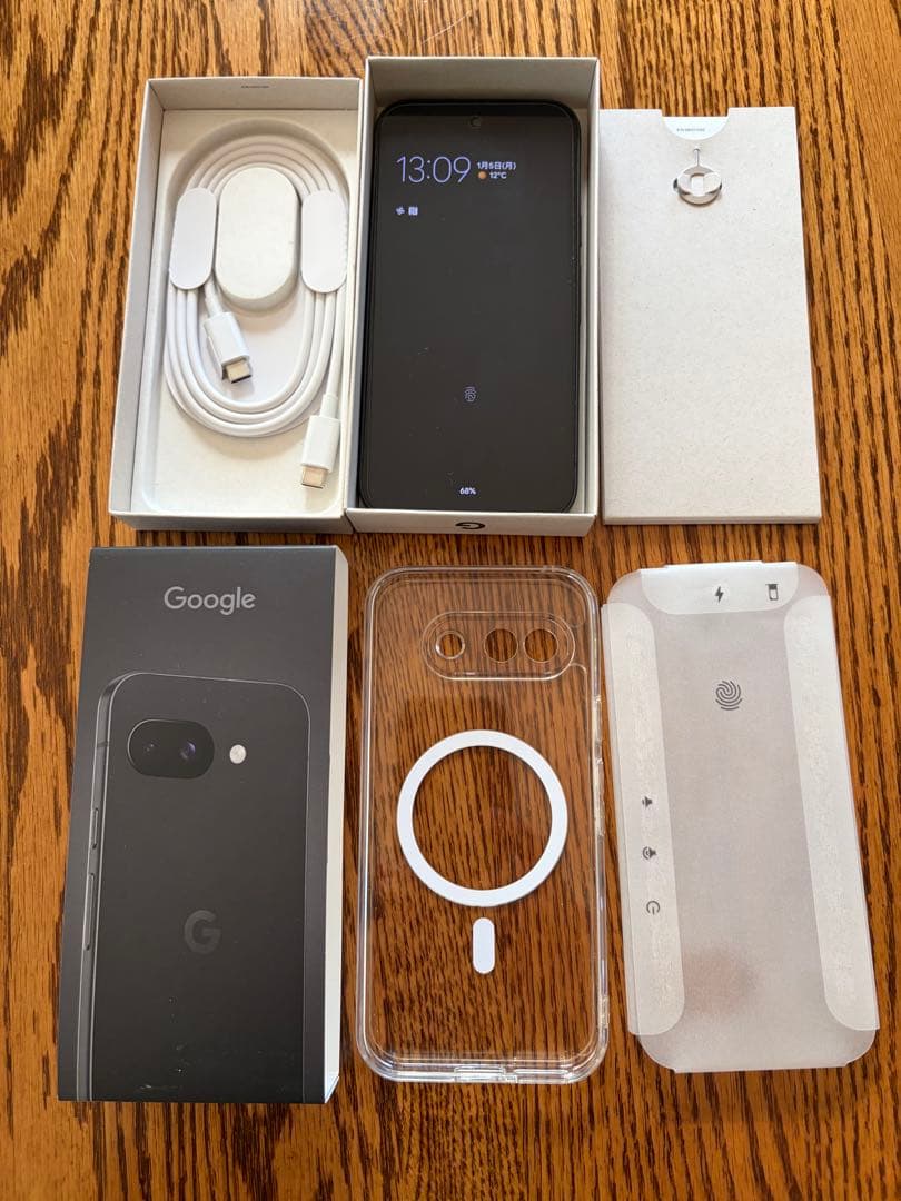 【ほぼ新品】使用期間3ヶ月未満　pixel 9a ブラック