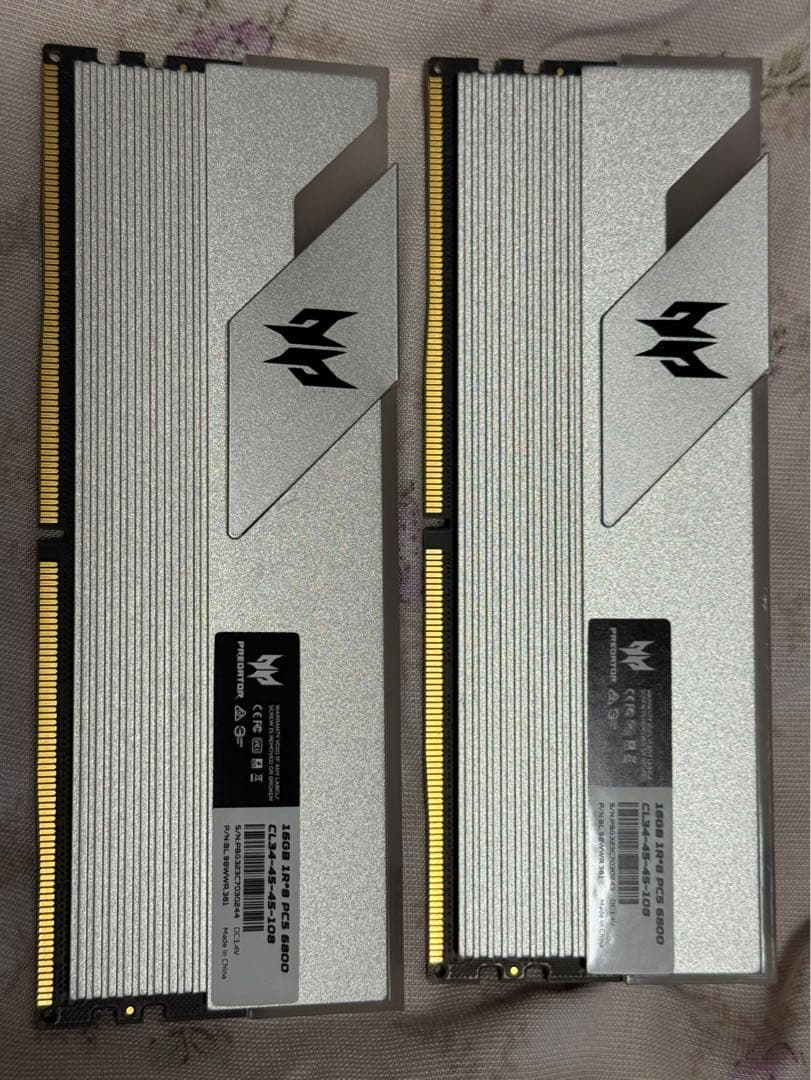 i513600K+ROGZ690-F+Acer PredatorVesta Ⅱ