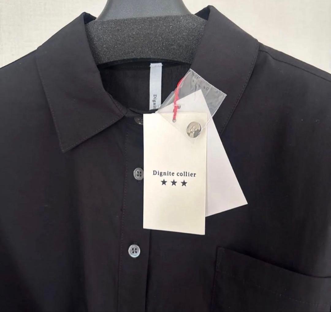 Dignite collier サイドラインシャツ