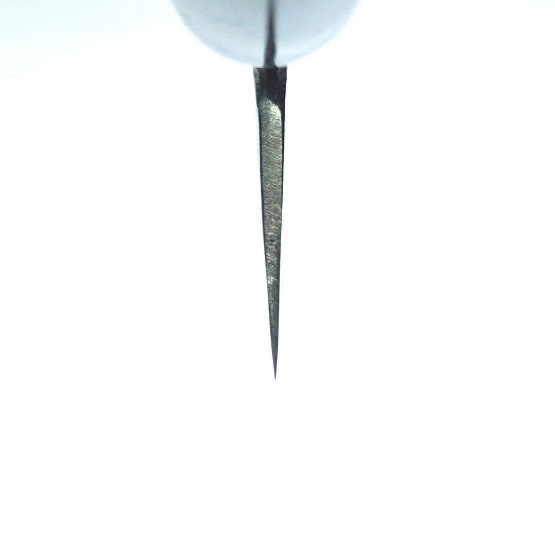 青紙２号クラッド　黒打　菜切型万能包丁160㎜　焼柄　G1635