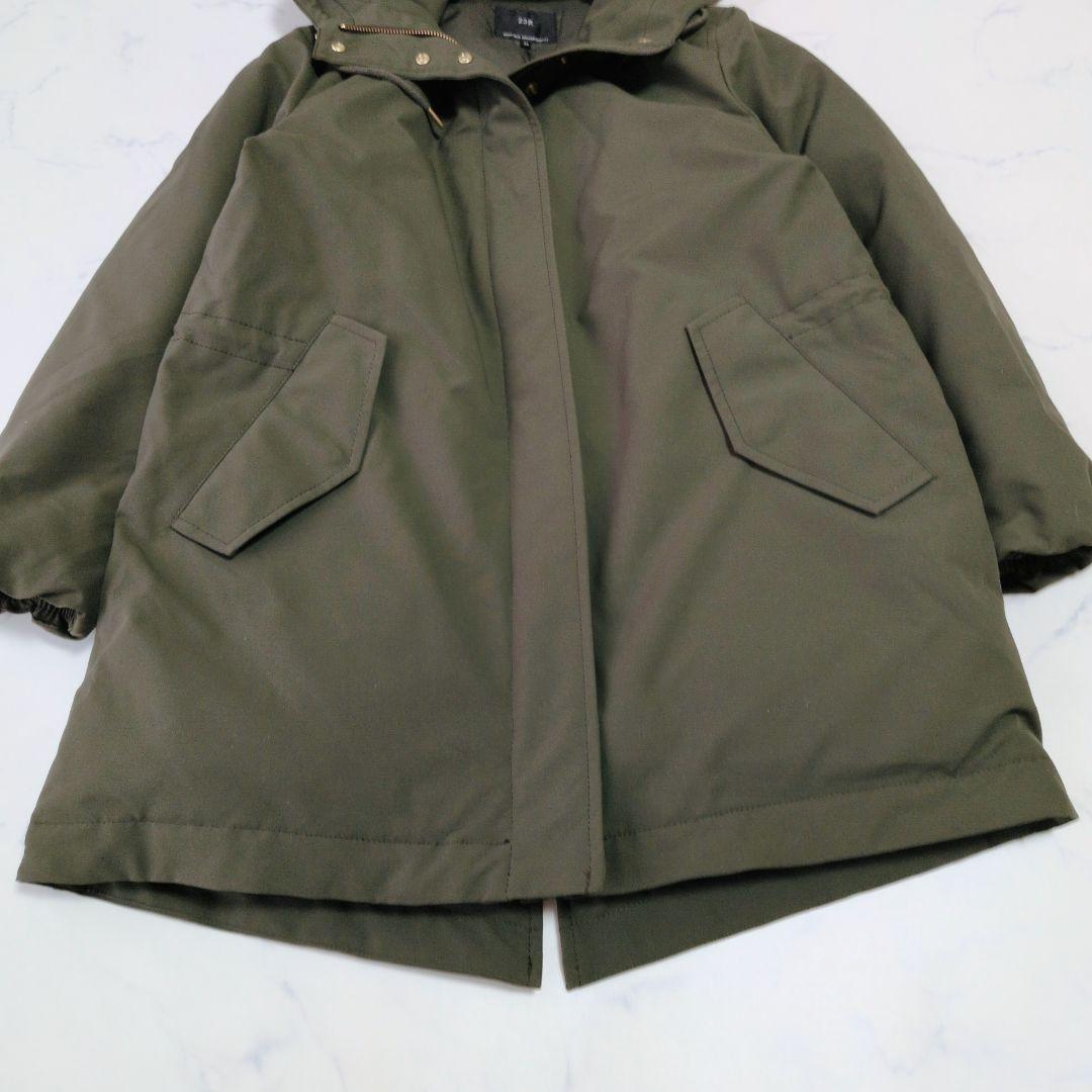 【限定品】23区 ニジュウサンク ミリタリー フーデットダウンコート 撥水